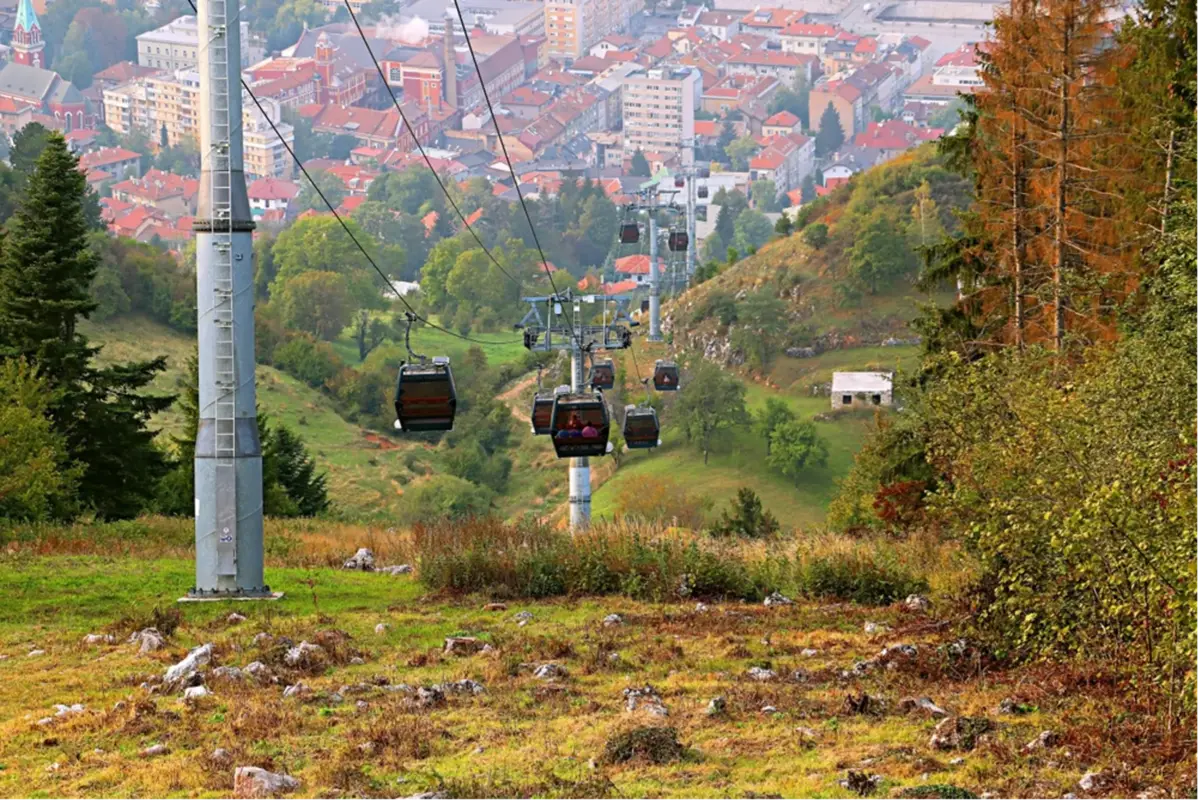 Trebevic ve Teleferik